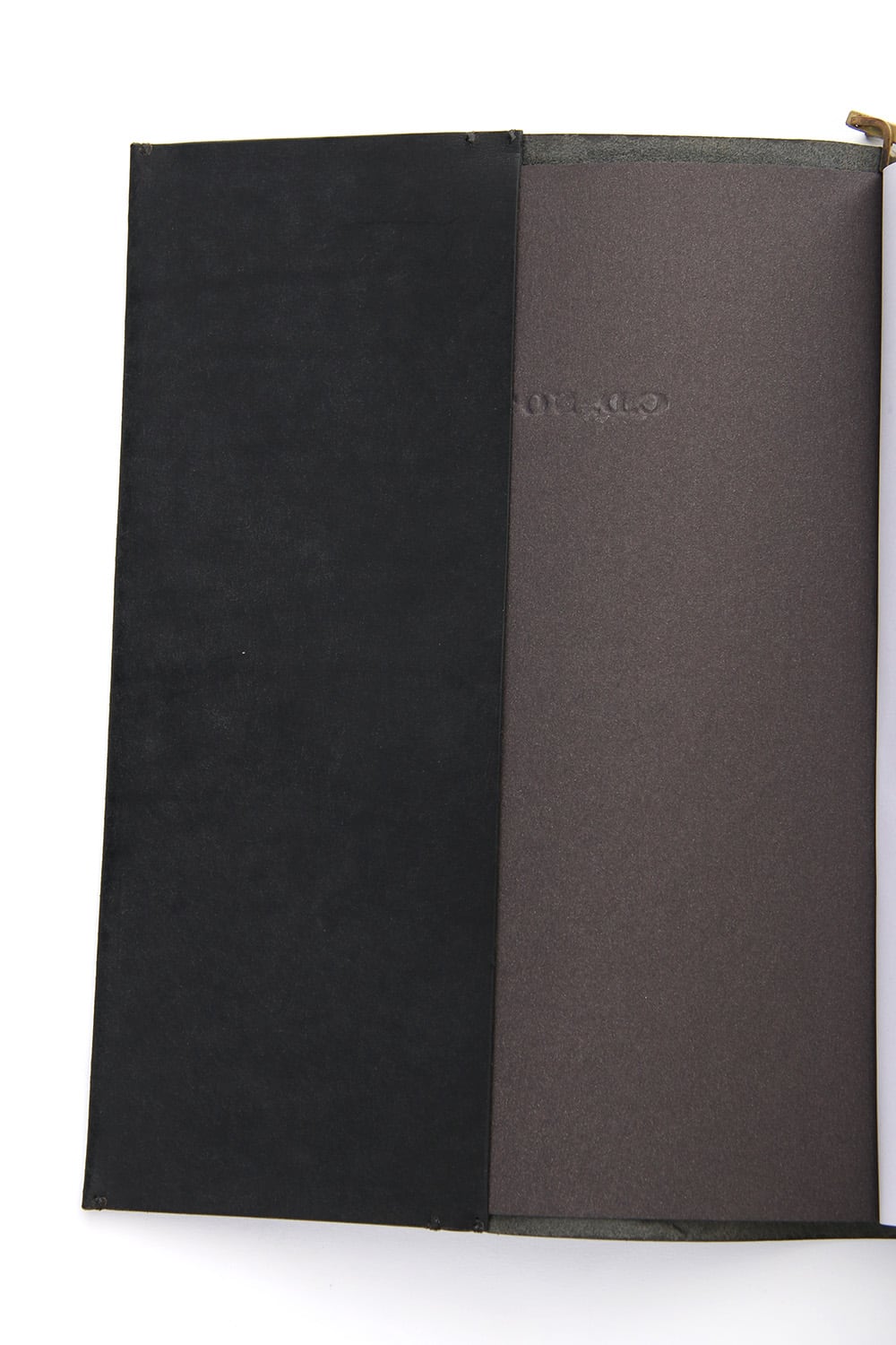 Crane Book cover with note B5 size - io-09-028 Black