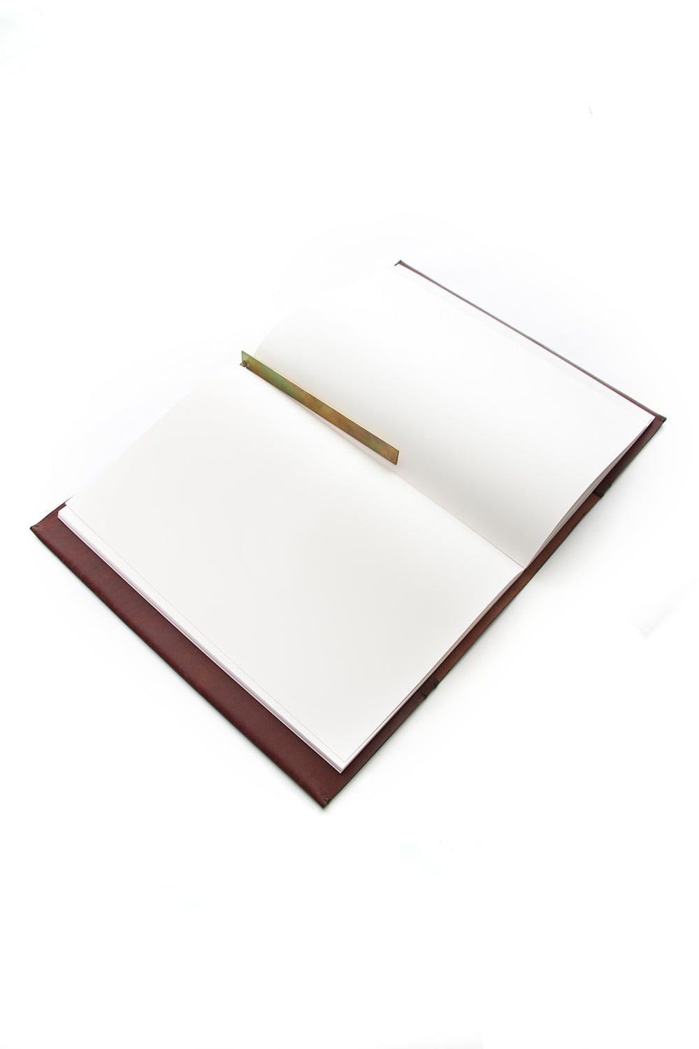 Crane Book cover with note B5 size - io-09-028 Tabacco