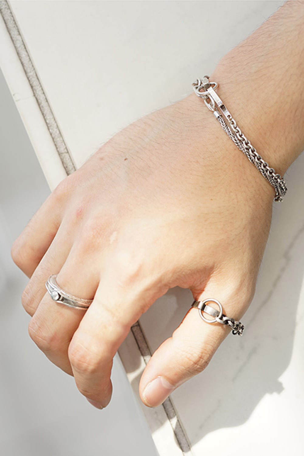 Pin Studded Wire Ring - io-01-130