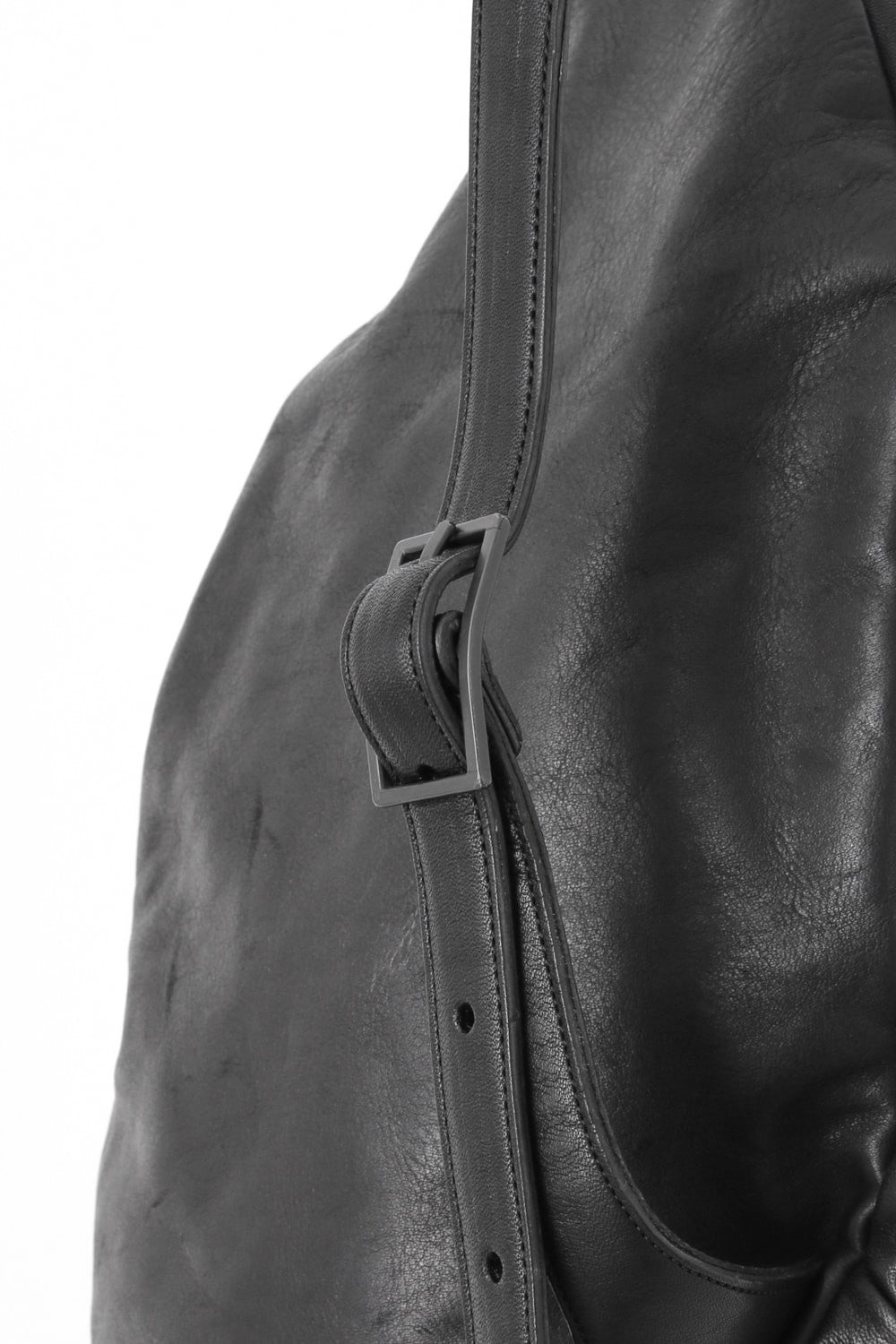 Japanese Horse Leather Shoulder Bag (Left)