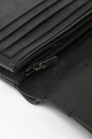 Cow Leather Long Wallet