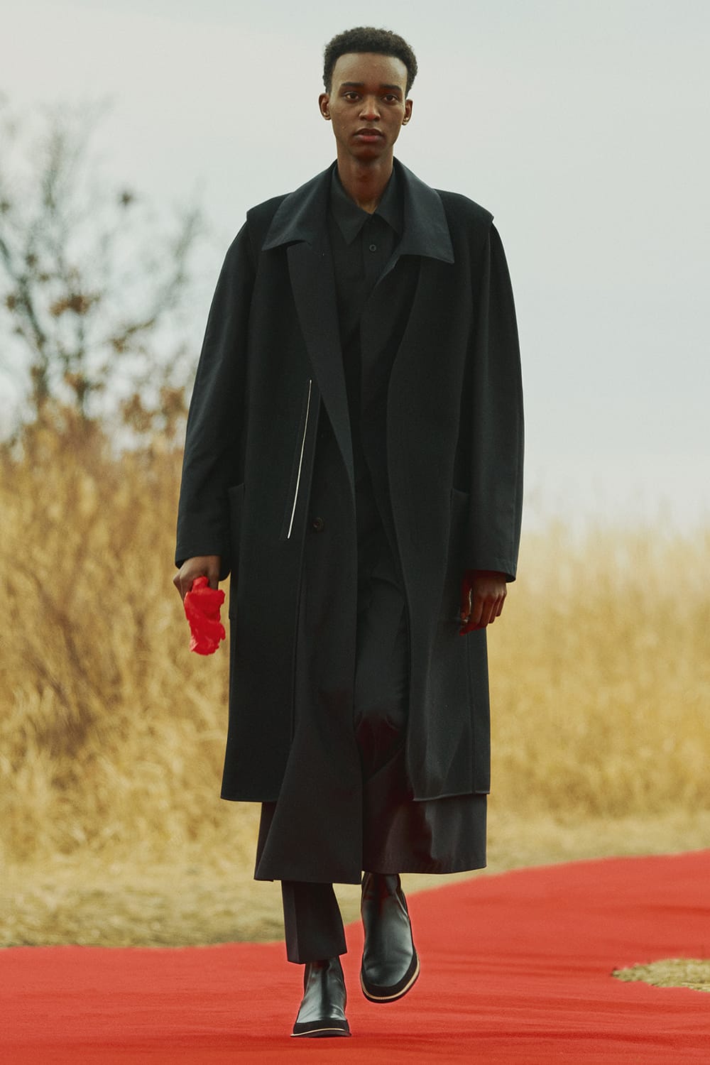 Raglan Sleeved Over Coat