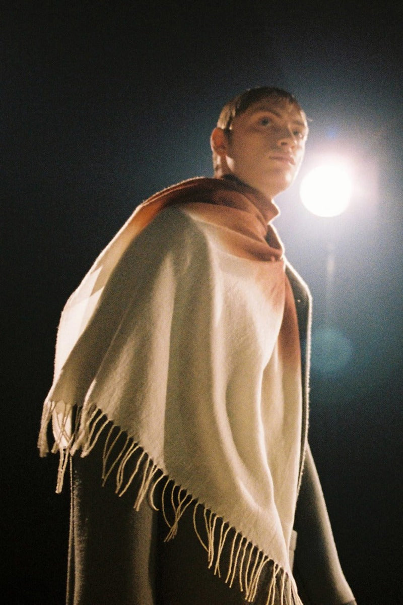 HAND DYE GRADATION SCARF