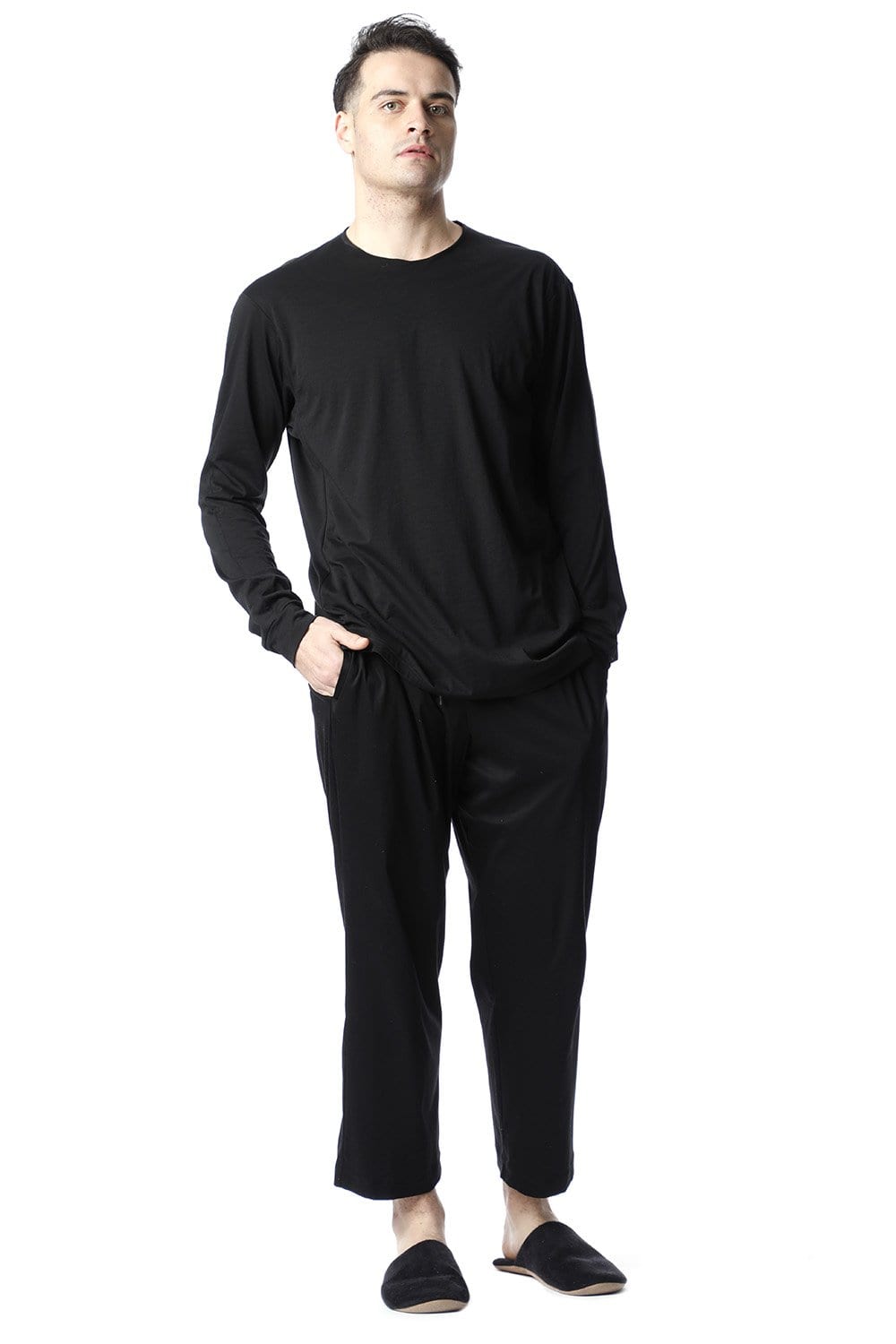 Classic Baggy Pants Black for men