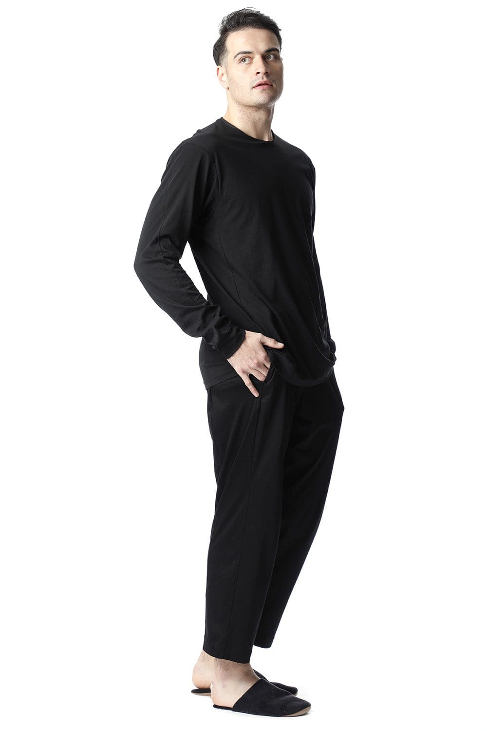 Classic Baggy Pants Black for men