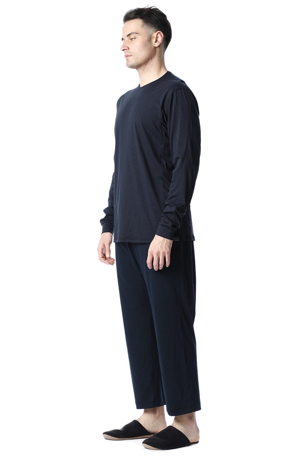 Classic Baggy Pants Dark Navy for men