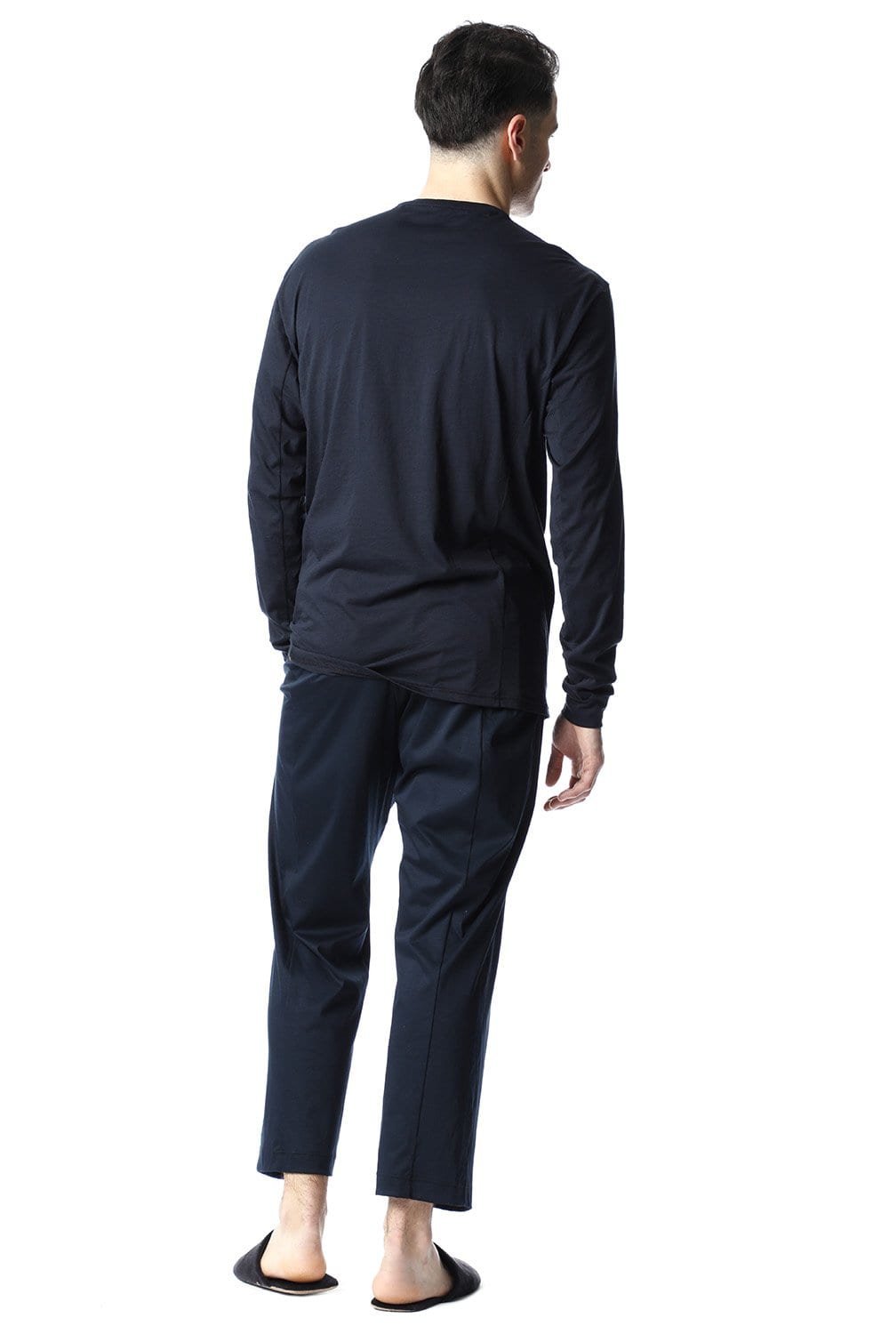 Classic Baggy Pants Dark Navy for men