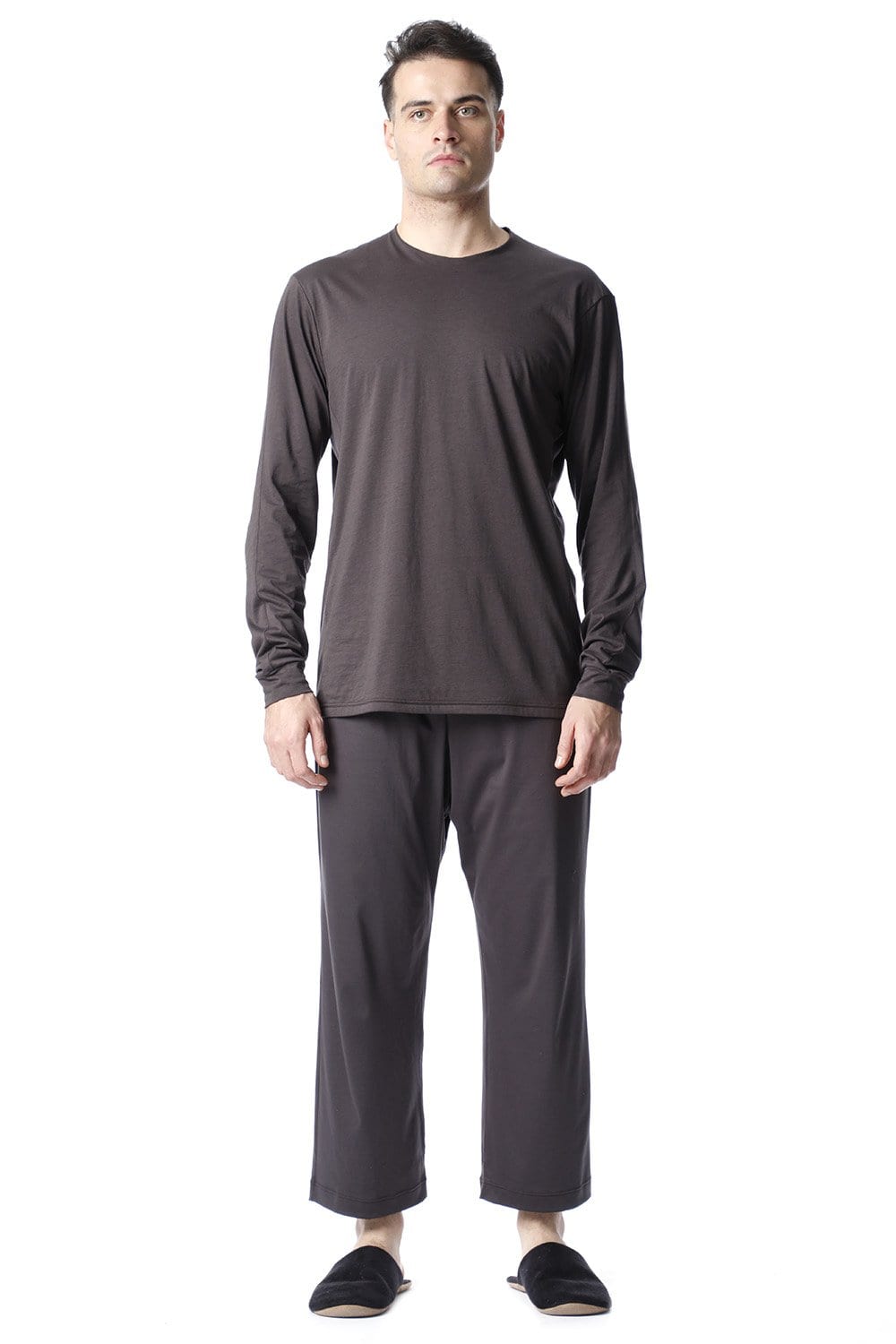 Classic Baggy Pants Gray for men