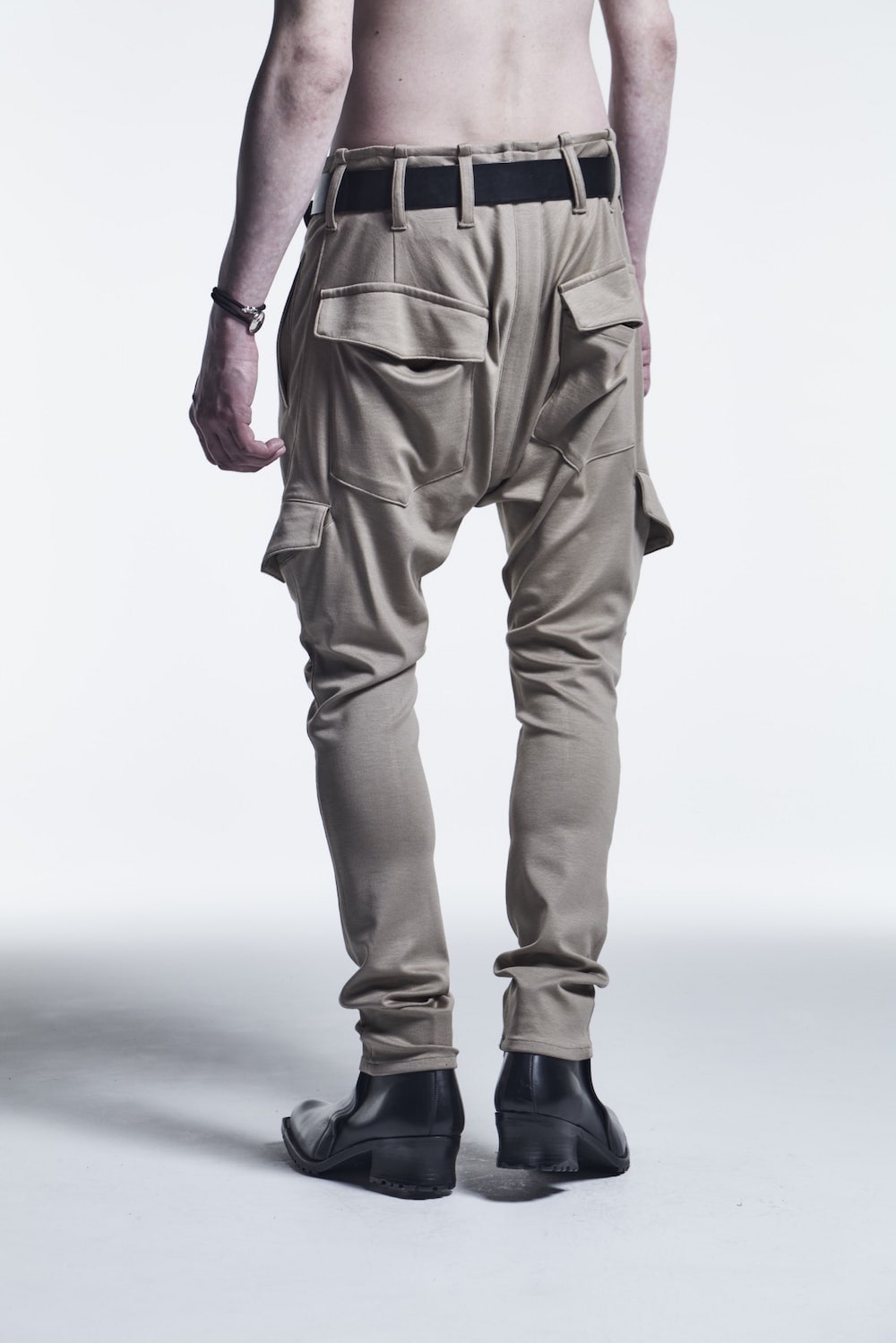 Saruel Cargo Pants Beige