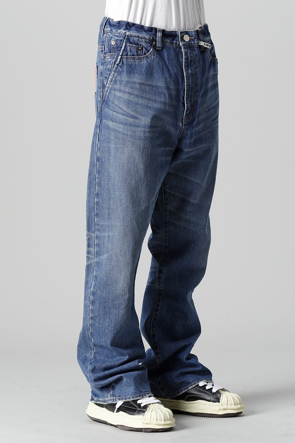 Slim Flare Denim Pants