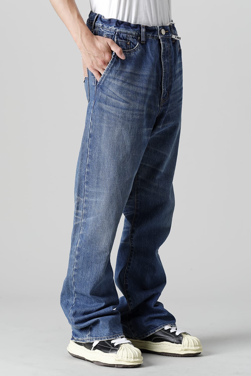 Slim Flare Denim Pants