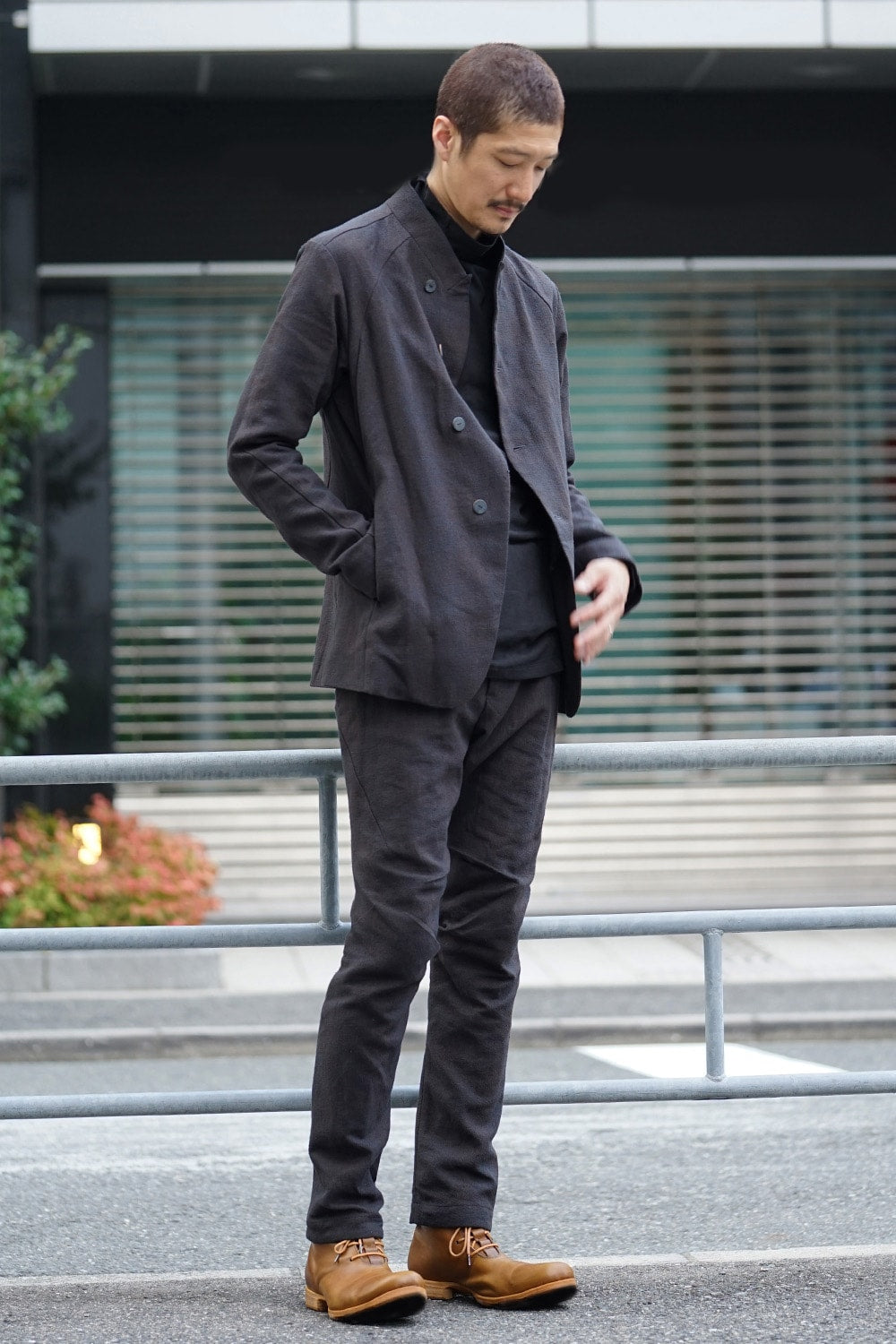 Jacket Silk/ Linen Check