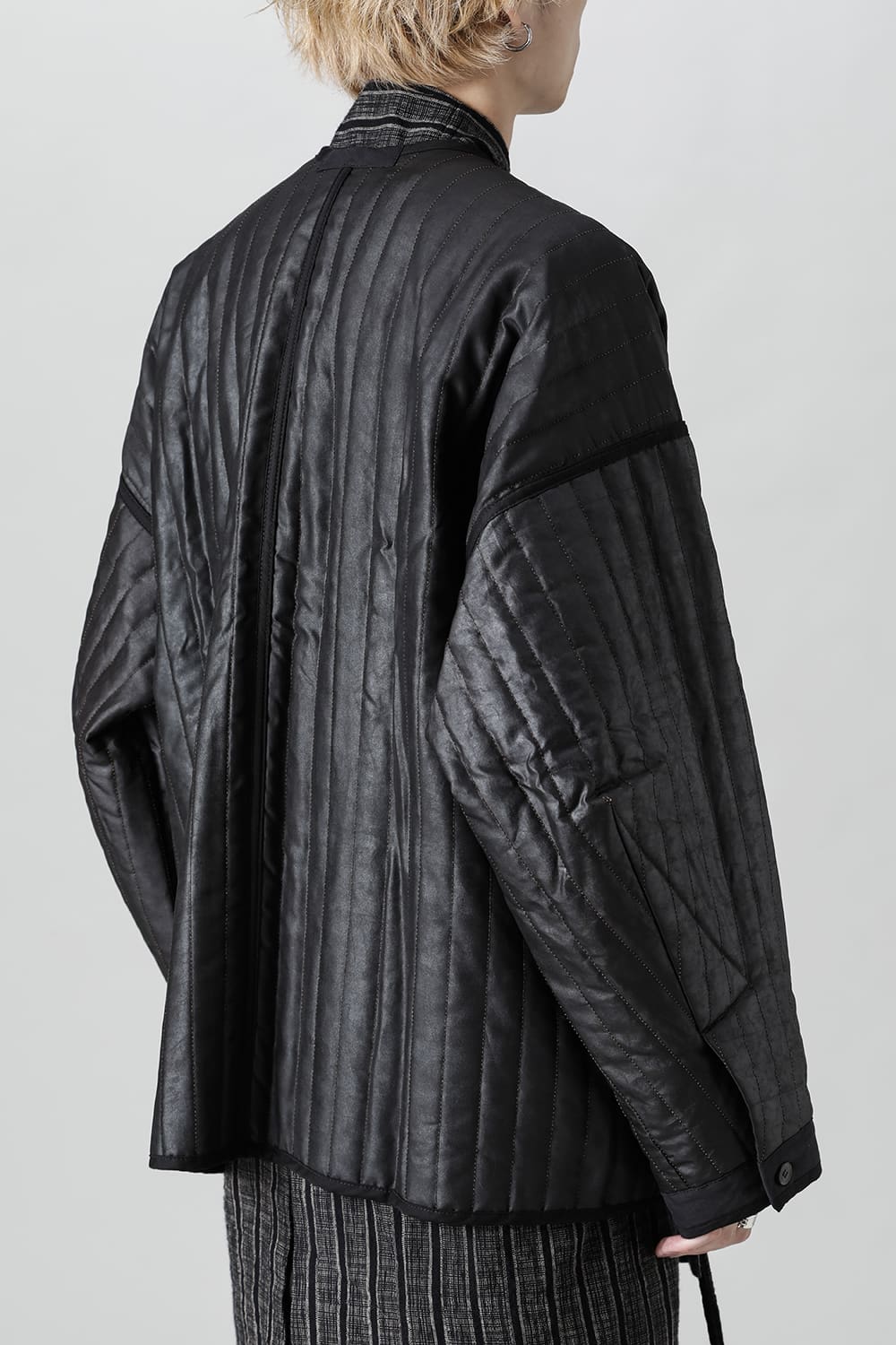 JACKET #44  PADDED MUD SILK