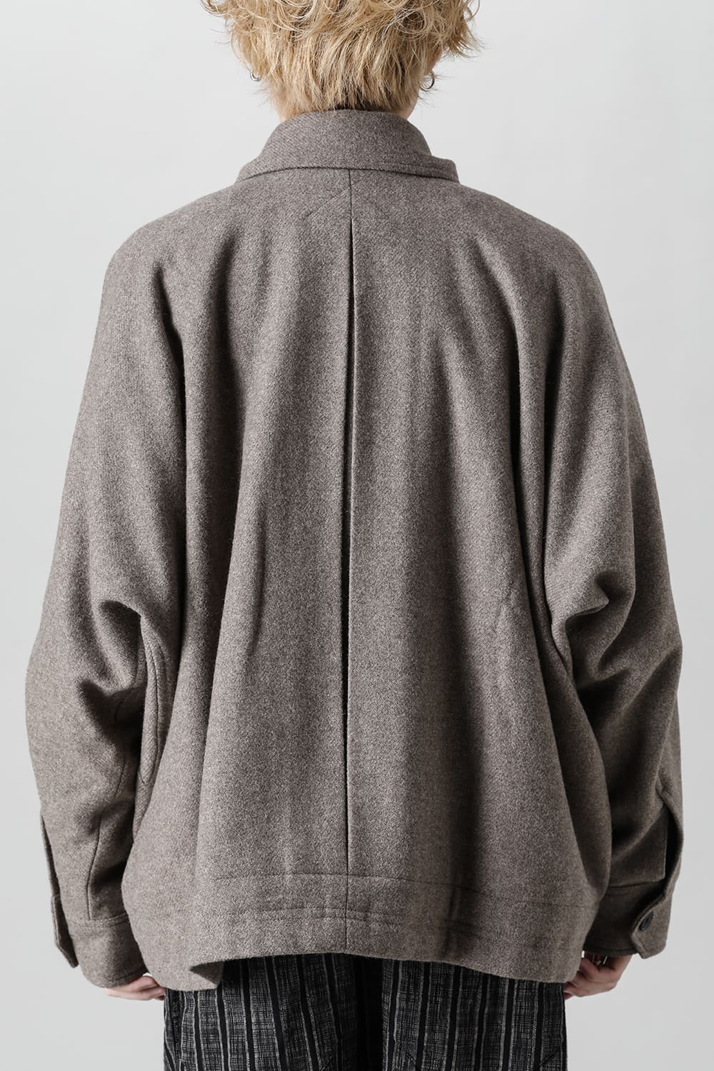 ジャケット#46   NATURAL BROWN YAK WOOL 