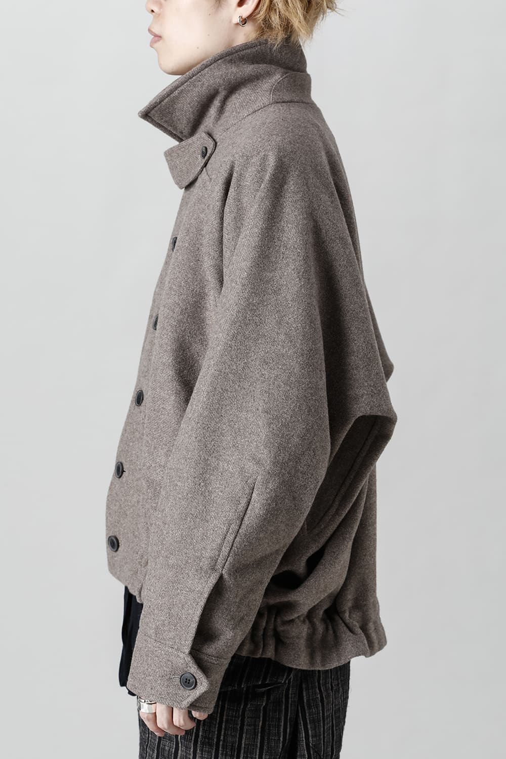 ジャケット#46   NATURAL BROWN YAK WOOL 