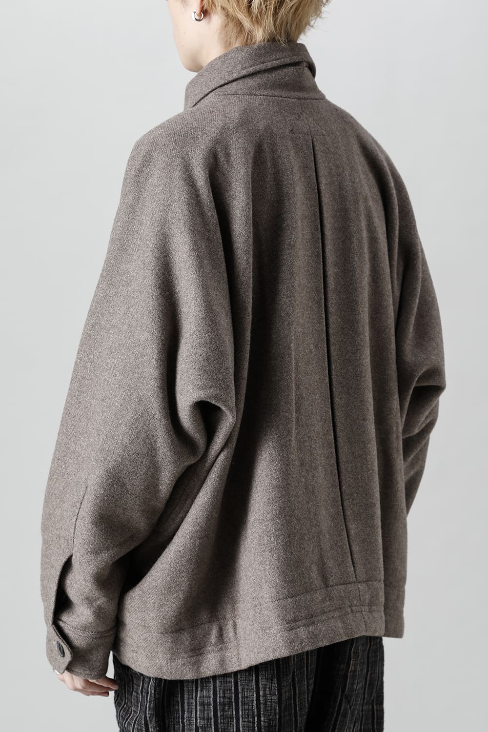 ジャケット#46   NATURAL BROWN YAK WOOL 