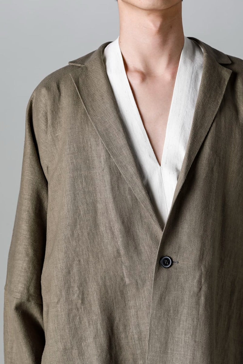 JACKET #50 CEMENT HEMP TWILL