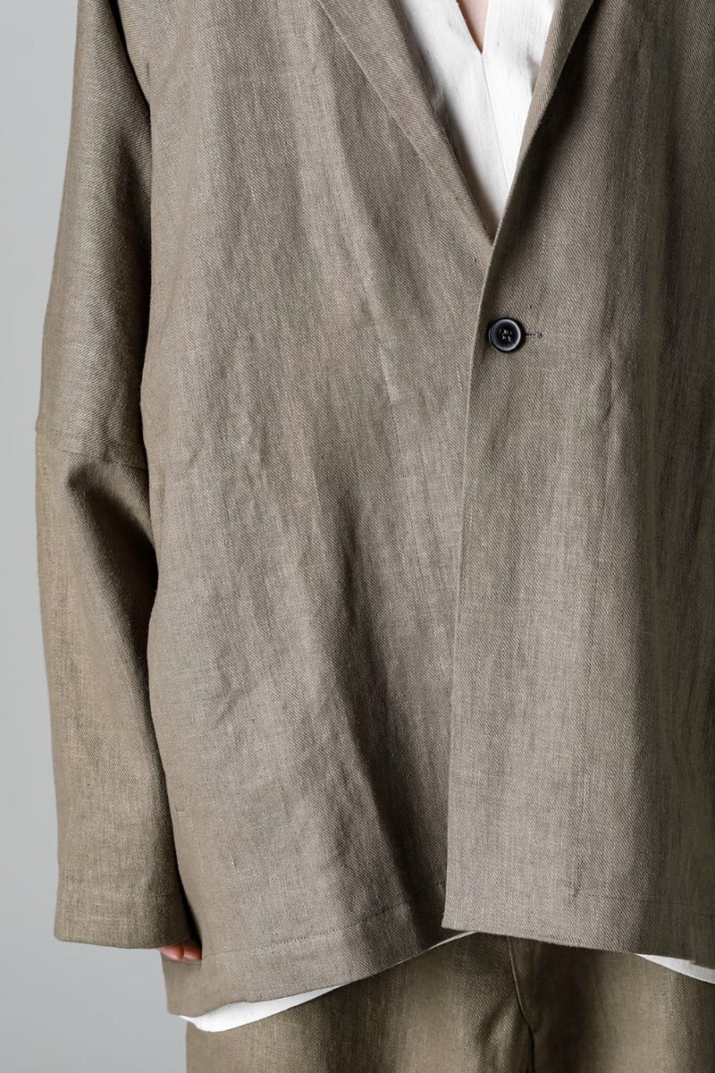 JACKET #50 CEMENT HEMP TWILL