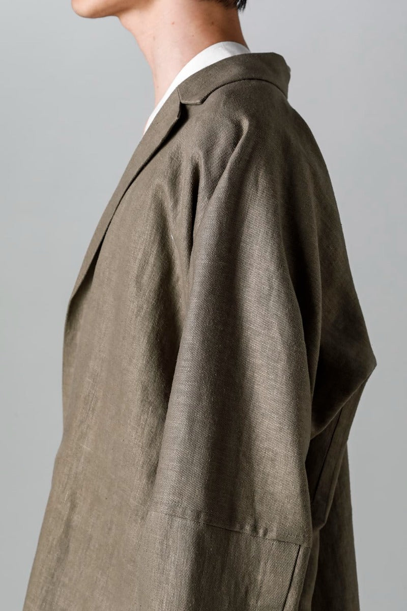 JACKET #50 CEMENT HEMP TWILL