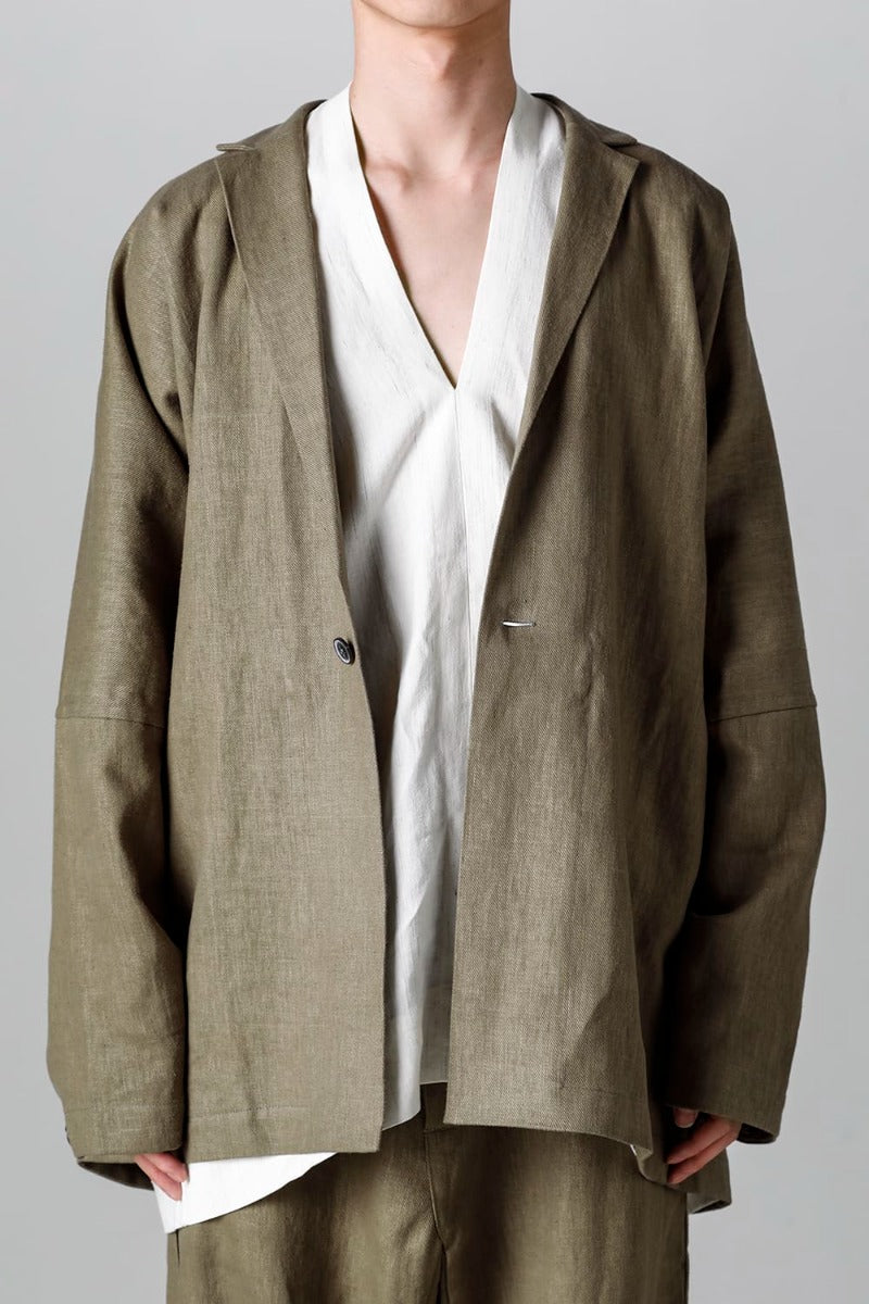 JACKET #50 CEMENT HEMP TWILL