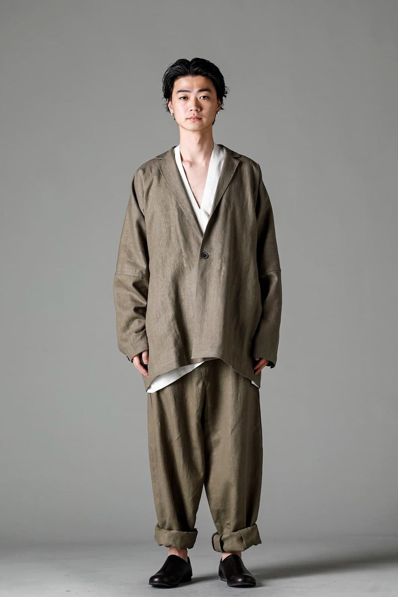 JACKET #50 CEMENT HEMP TWILL