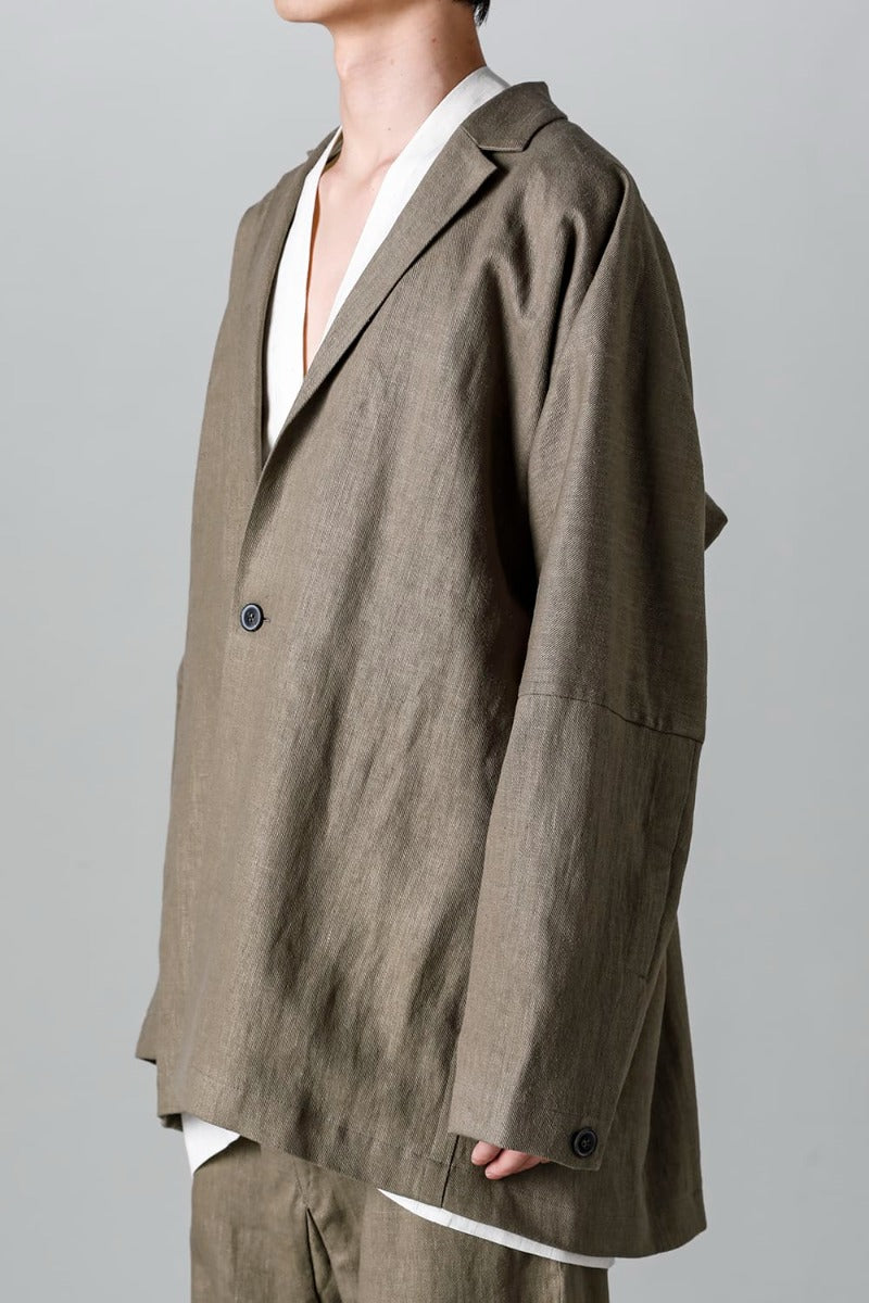 JACKET #50 CEMENT HEMP TWILL