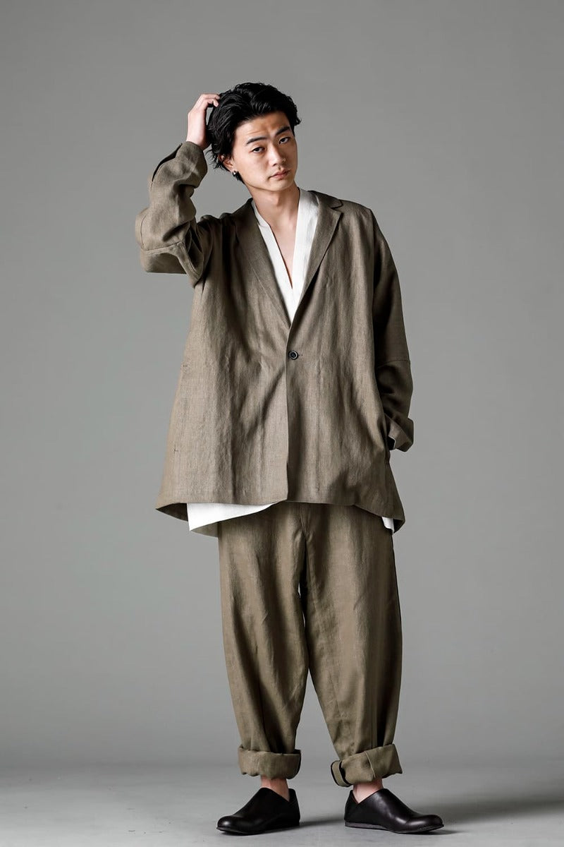 JACKET #50 CEMENT HEMP TWILL