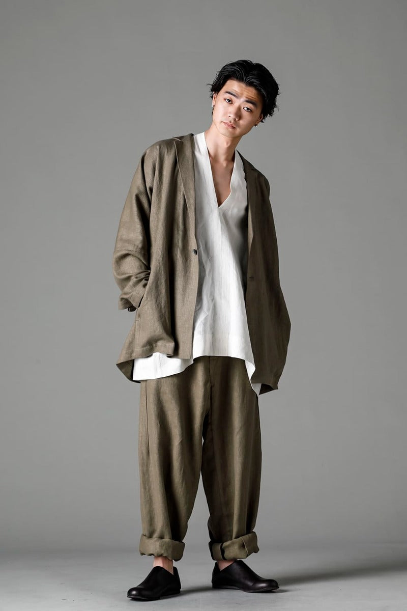 JACKET #50 CEMENT HEMP TWILL