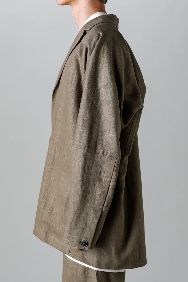 JACKET #50 CEMENT HEMP TWILL