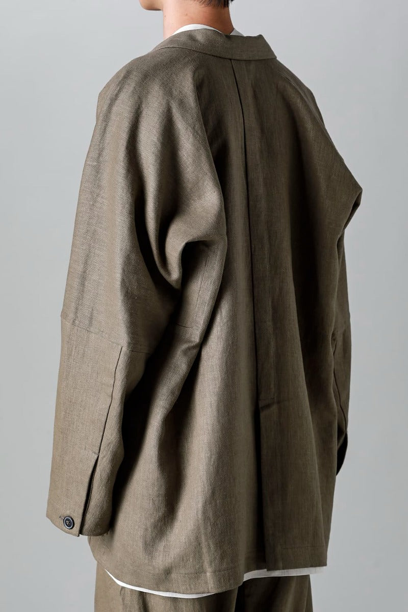 JACKET #50 CEMENT HEMP TWILL