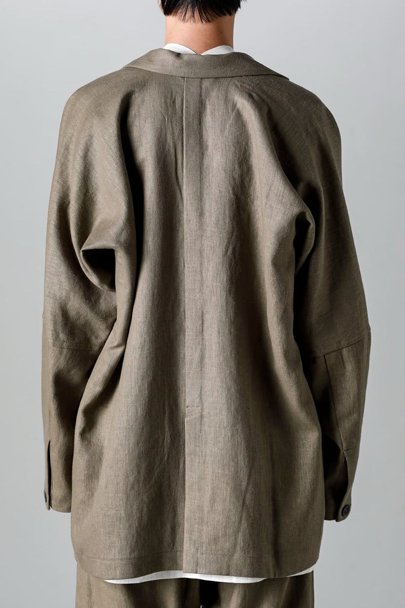 JACKET #50 CEMENT HEMP TWILL