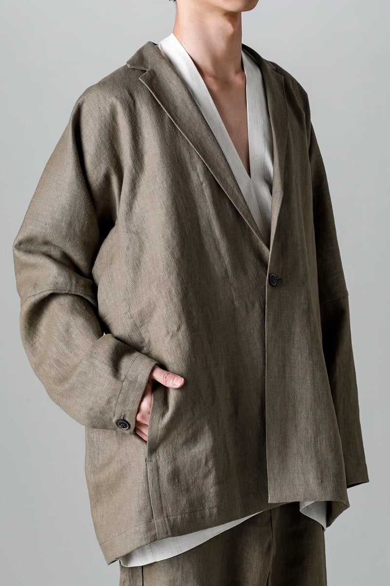 JACKET #50 CEMENT HEMP TWILL