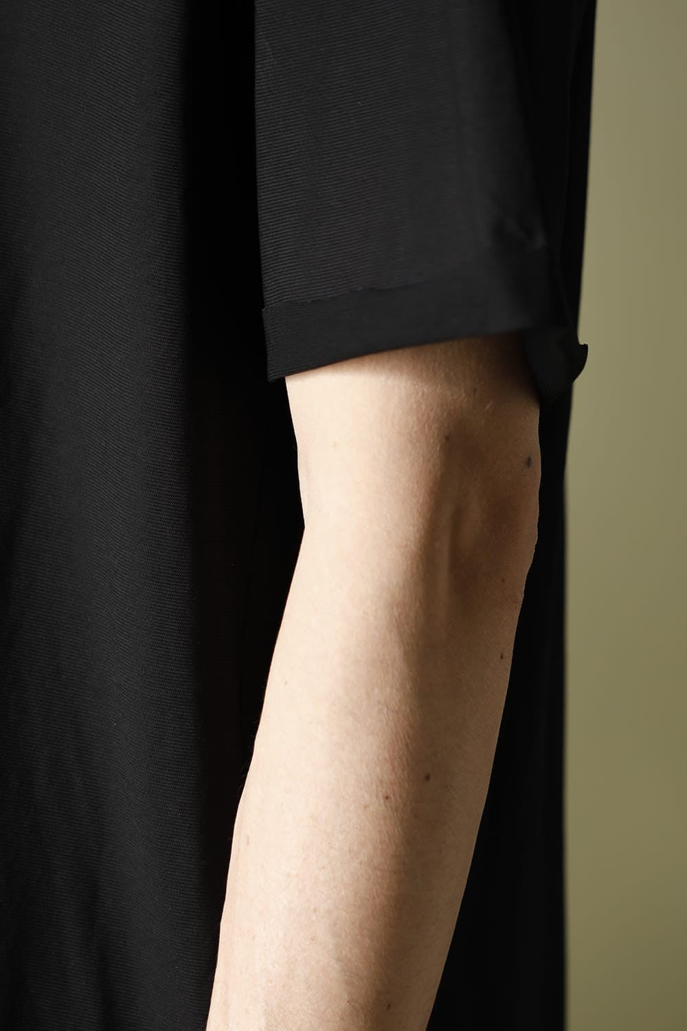 Layered Cutsew 5th(C-Neck Oversize) Black