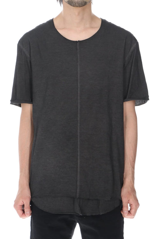 Oversize Dye 5th Layered Cutsew Dark Gray