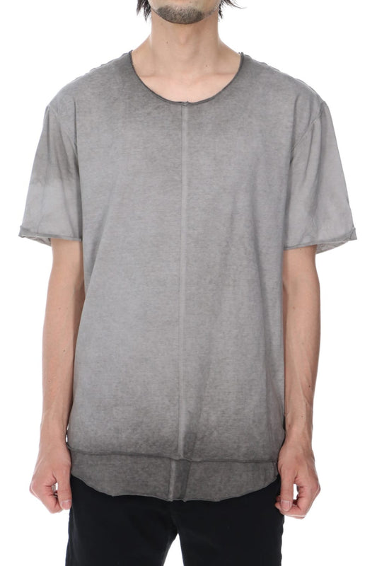 Oversize Dye 5th Layered Cutsew Light Gray
