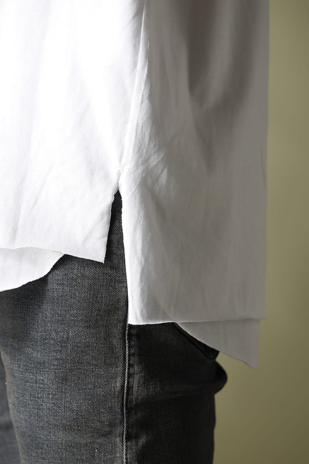 Oversize 5th Layered Cutsew White