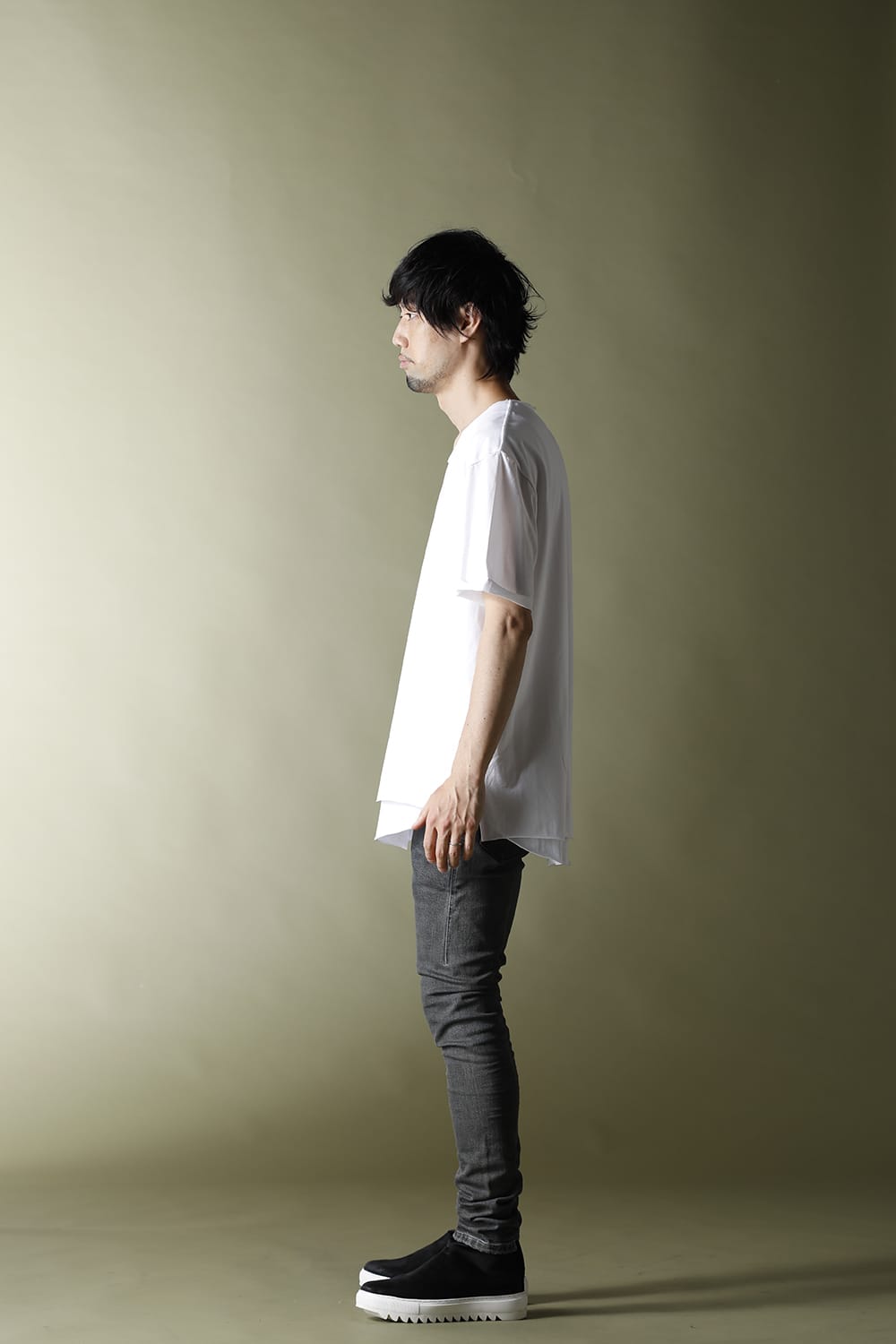 Oversize 5th Layered Cutsew White