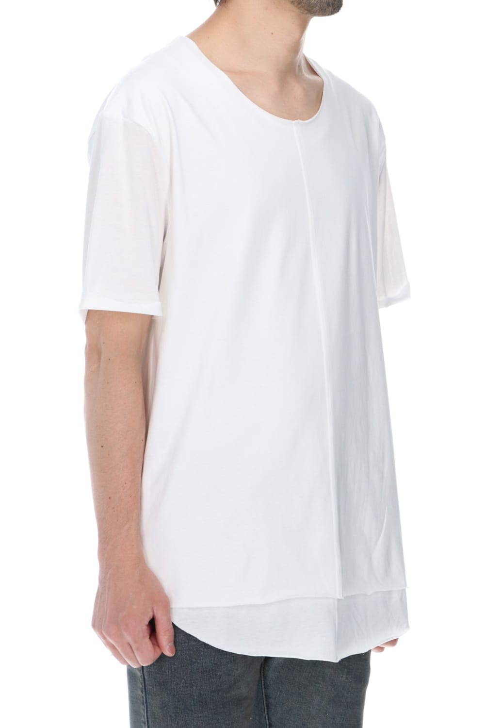 Oversize 5th Layered Cutsew White