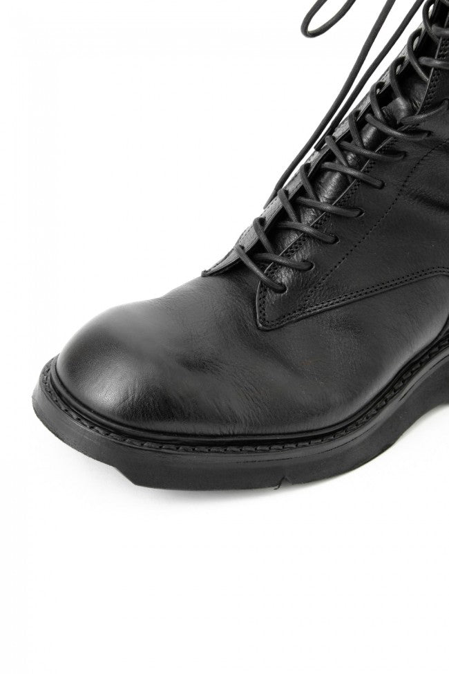 17SS Double Side Zip Military Boots SMOOTH