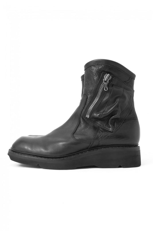 17SS Double Side Zip Engineer Boots SMOOTH