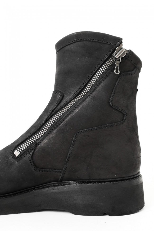 17SS Double Side Zip Engineer Boots NUBUCK