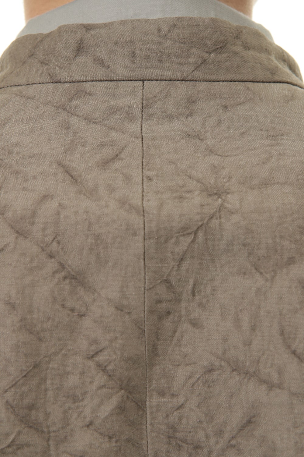 Jacket Rayon Linen hand Made Salt Wrinkle JK62-RY3