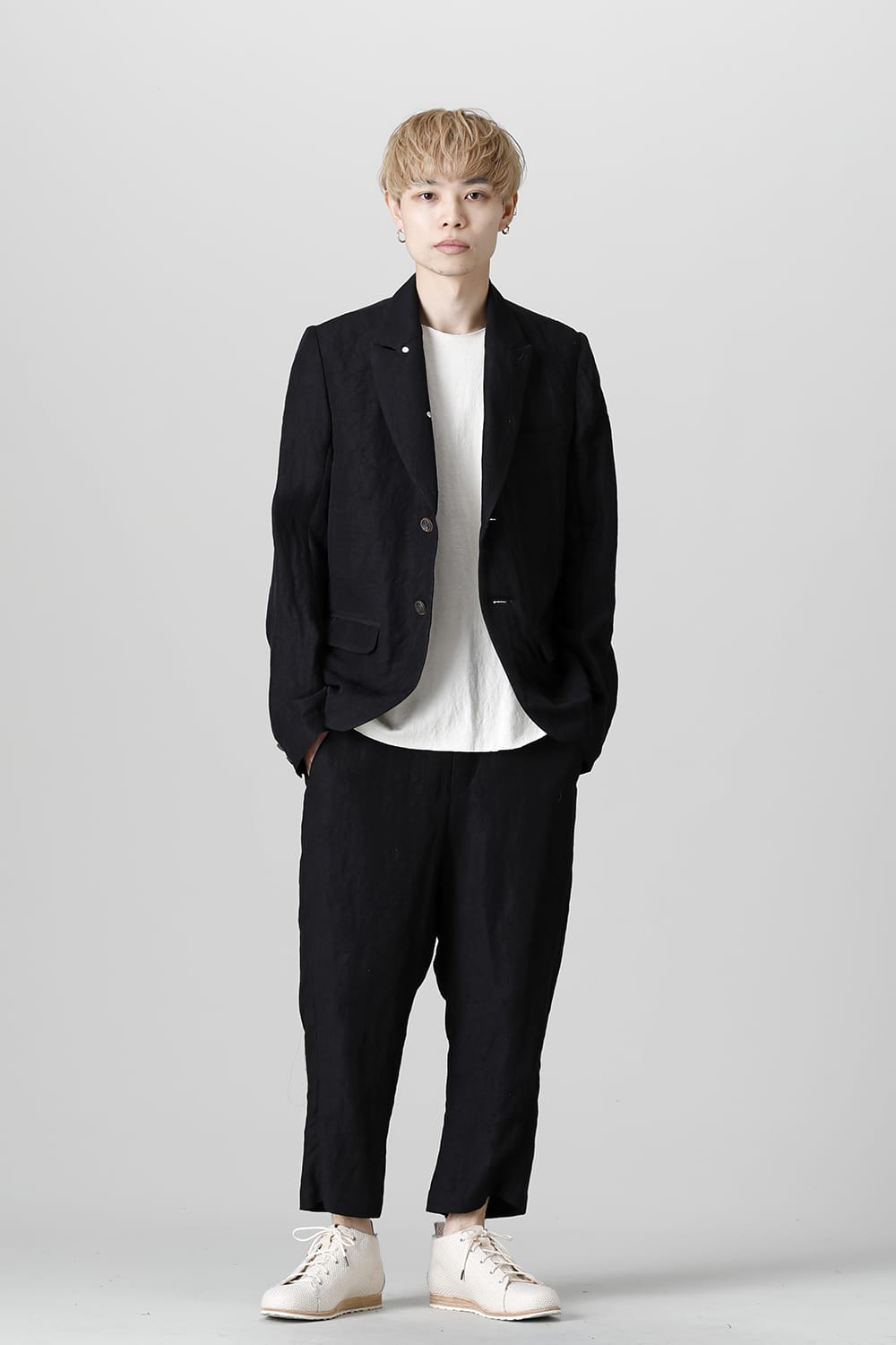 メンズ ピークドラペルジャケット