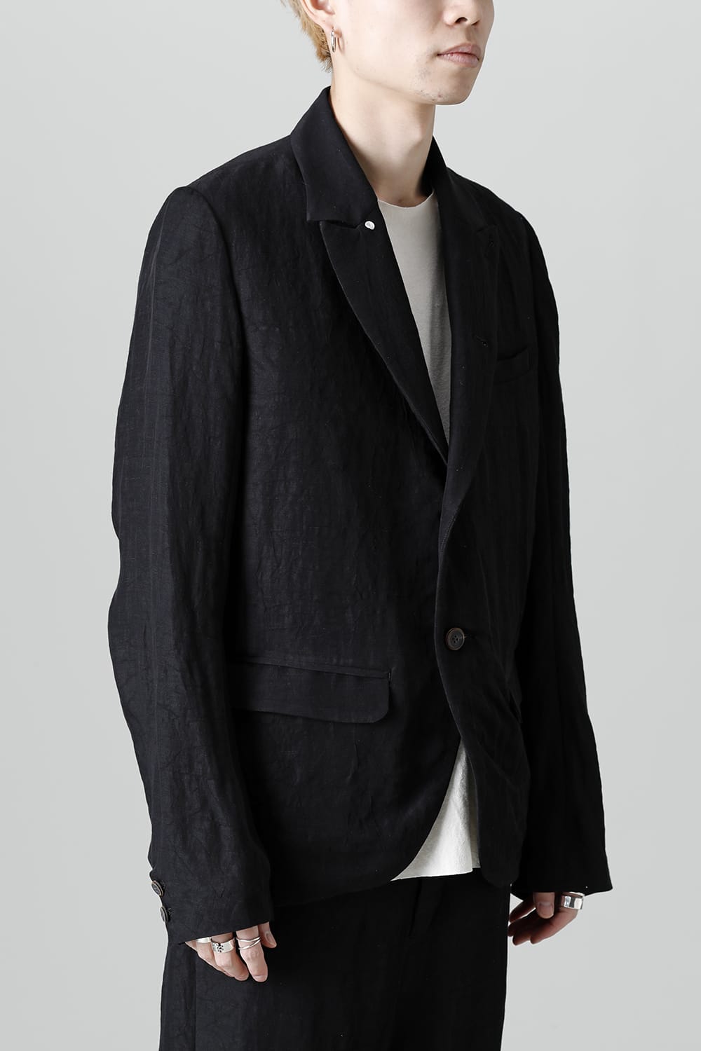 メンズ ピークドラペルジャケット