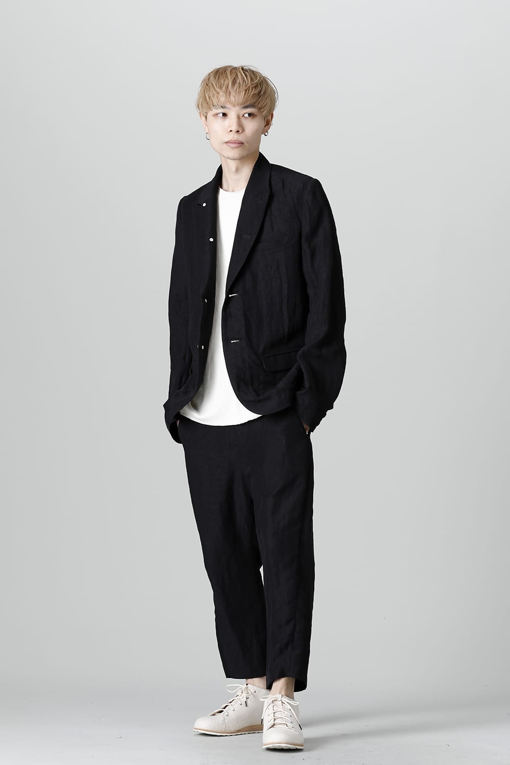 メンズ ピークドラペルジャケット