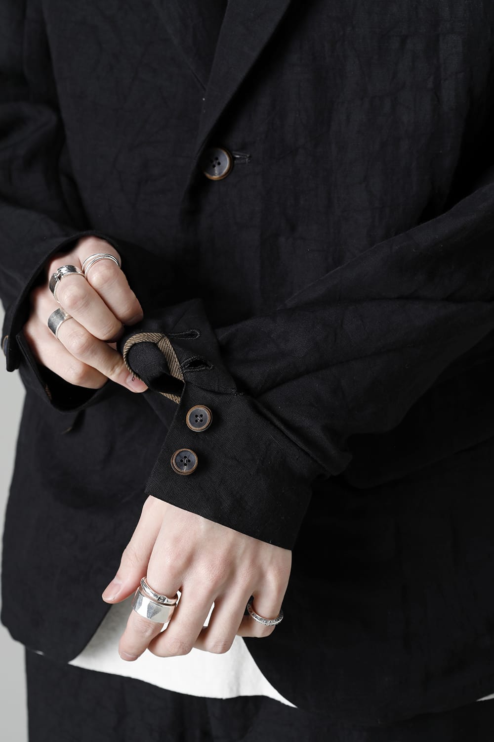 メンズ ピークドラペルジャケット