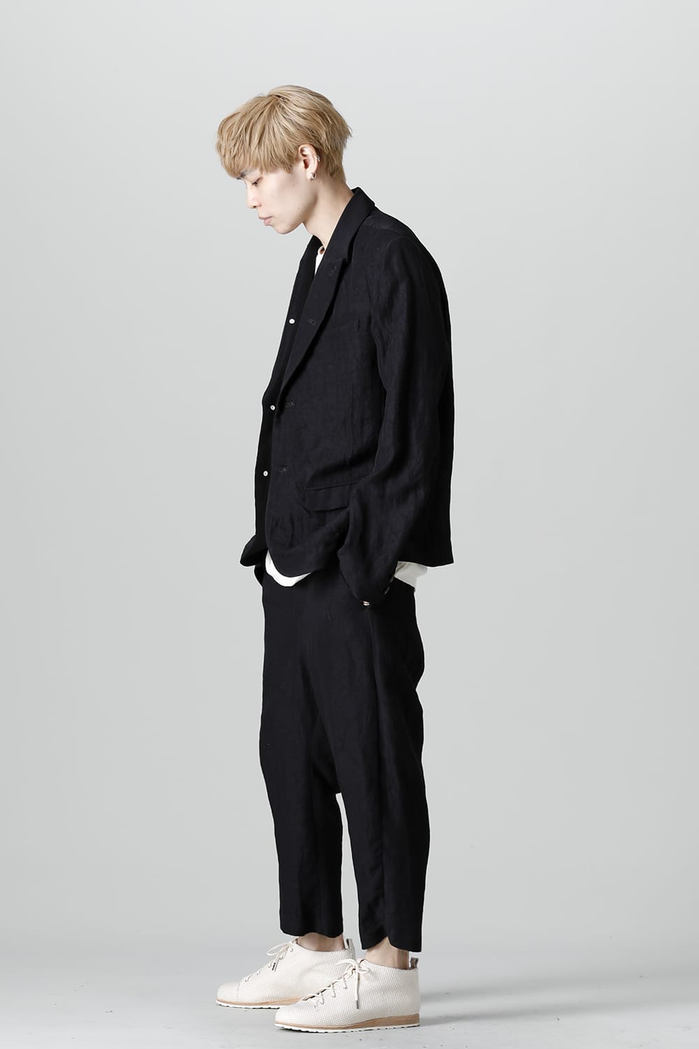 メンズ ピークドラペルジャケット