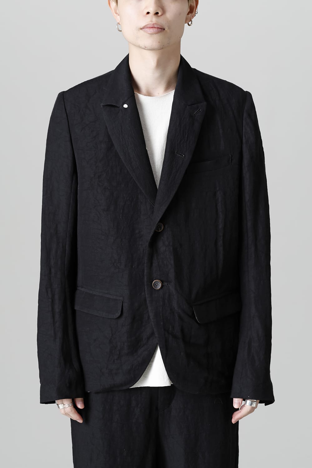 メンズ ピークドラペルジャケット