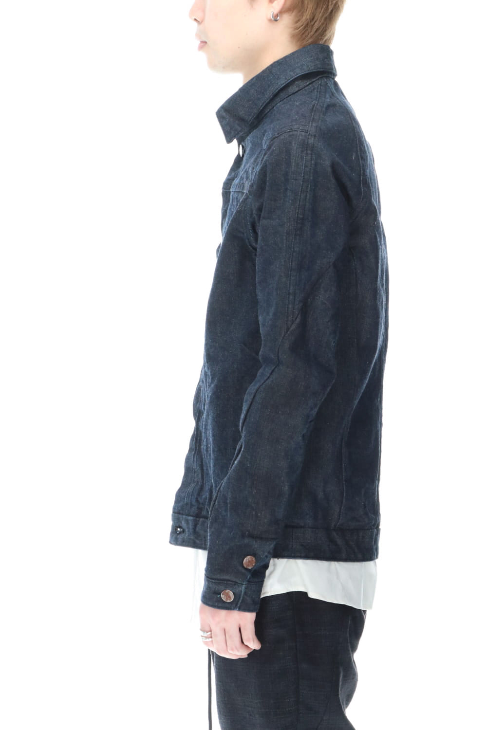 Jacket Denim 13oz cotton selvedge Indigo-Blue