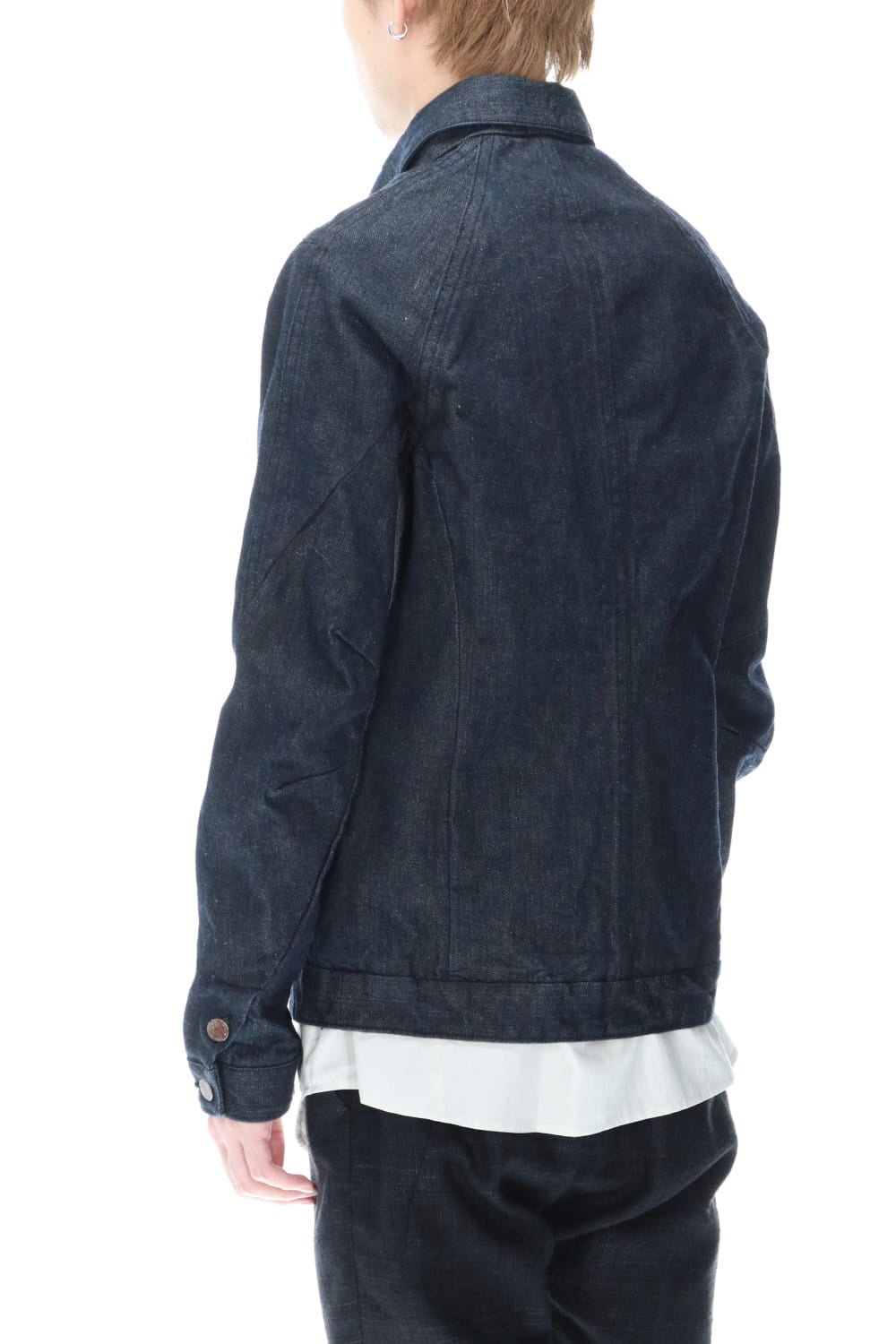 Jacket Denim 13oz cotton selvedge Indigo-Blue